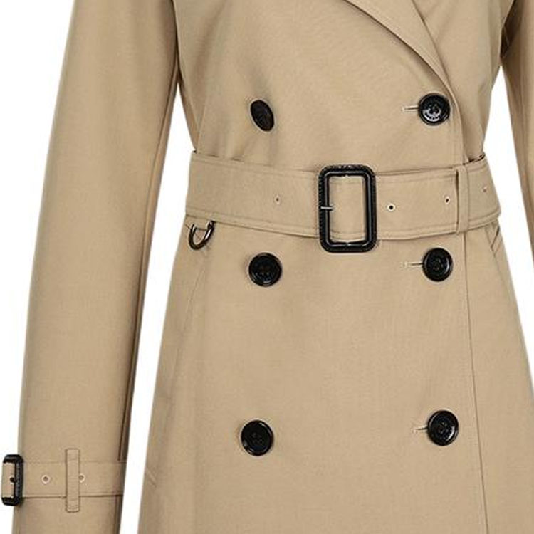 Purchase (Women) Burberry SS22  Beige Double-Breasted Midi Trench Coat 80559771