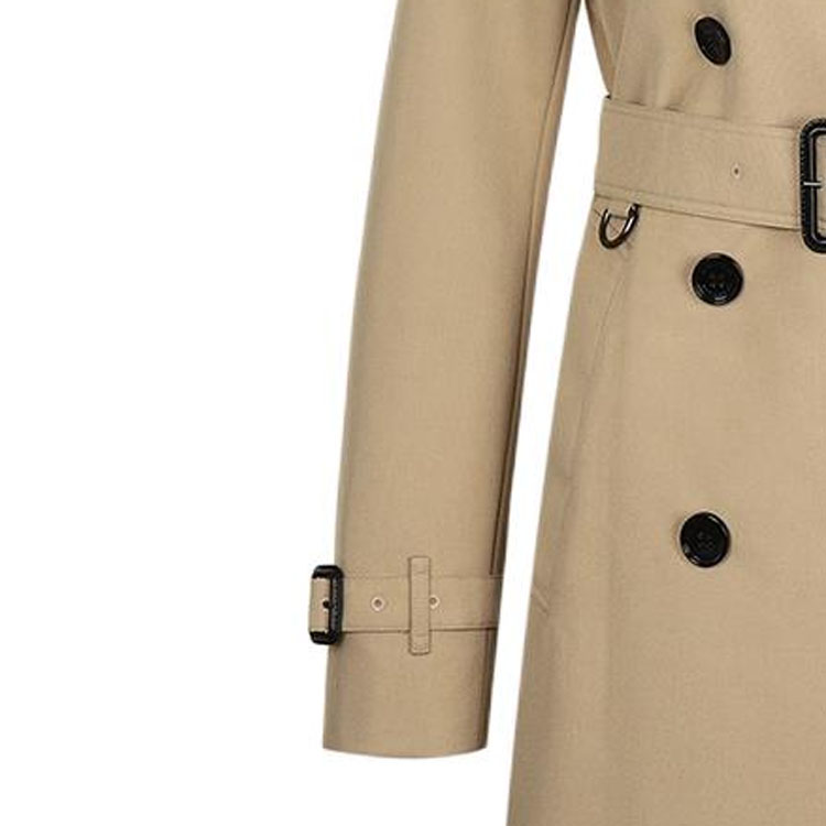 Sizing (Women) Burberry SS22  Beige Double-Breasted Midi Trench Coat 80559771