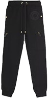 (Women) Burberry SS22 Black Logo Pattern Knit Jogger Sweatpants. 80489821 (Women) Burberry SS22 Black Logo Pattern Knit Jogger Sweatpants. 80489821