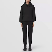Lookbook (Women) Burberry SS22 Black Logo Pattern Knit Jogger Sweatpants. 80489821