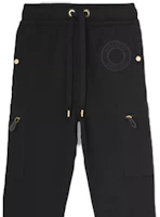 Details for (Women) Burberry SS22 Black Logo Pattern Knit Jogger Sweatpants. 80489821