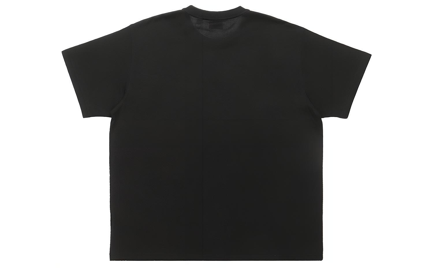 (Women) Burberry SS22  Black Logo Print Casual Crew Neck T-Shirt. 8052650 圖 3