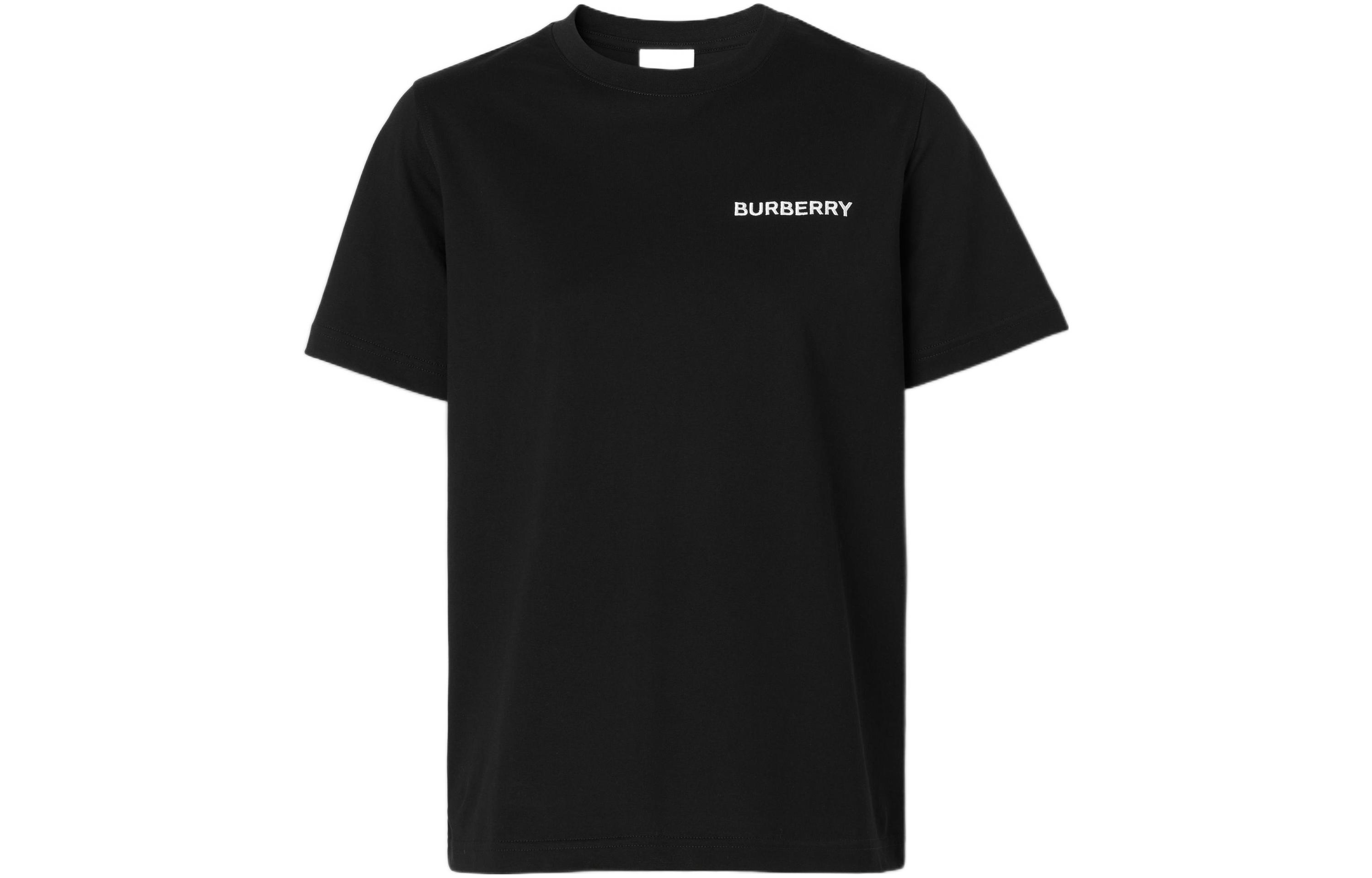 (Women) Burberry SS22  Black Logo Print Casual Loose Fit T-Shirt. 80552061 圖 2