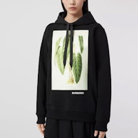 (W) 博柏利 SS22 黑色宽松版植物素描印花卫衣 80570251 Shop (W) 博柏利 SS22 黑色宽松版植物素描印花卫衣 80570251