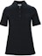 Buy (W) Burberry SS22 Polo Negro con Logo Bordado y Color Sólido. 80526531