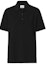 Buy (W) Burberry SS22 Polo Negro con Logo Bordado de Color Sólido. 80493811
