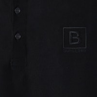 (W) Burberry SS22 Baju Polo Hitam dengan Logo Sulam Huruf Berwarna. 80526531 Purchase (W) Burberry SS22 Baju Polo Hitam dengan Logo Sulam Huruf Berwarna. 80526531