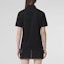 Purchase (W) Burberry SS22 Polo Negro con Logo Bordado de Color Sólido. 80493811
