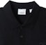 Details for (W) Burberry SS22 Polo Negro con Logo Bordado y Color Sólido. 80526531
