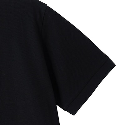 (W) Burberry SS22 Polo Negro con Logo Bordado y Color Sólido. 80526531 Cheap (W) Burberry SS22 Polo Negro con Logo Bordado y Color Sólido. 80526531