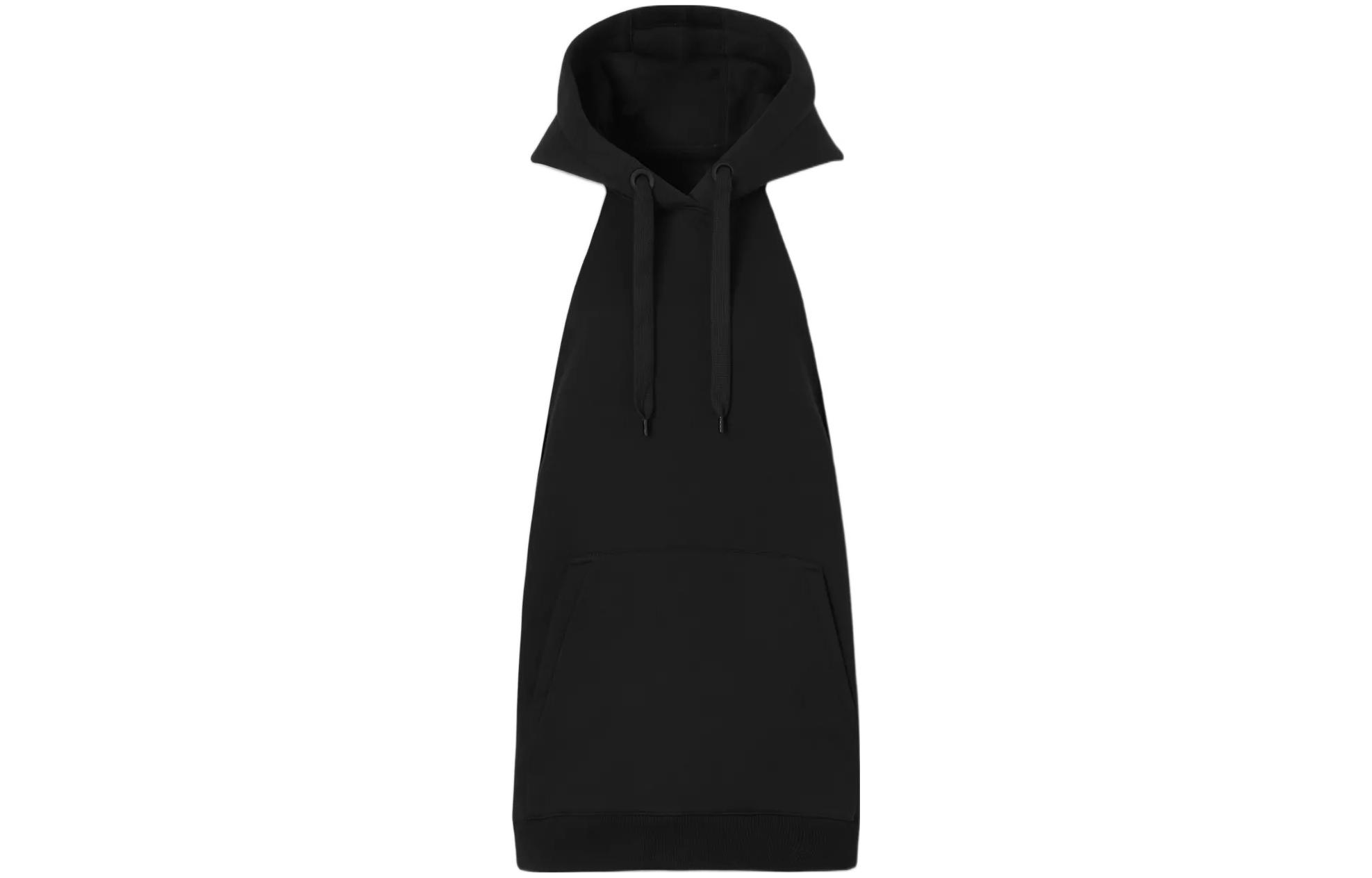 Buy (Women) Burberry SS22  Black Sleeveless Hooded Casual Hoodie. 80547191