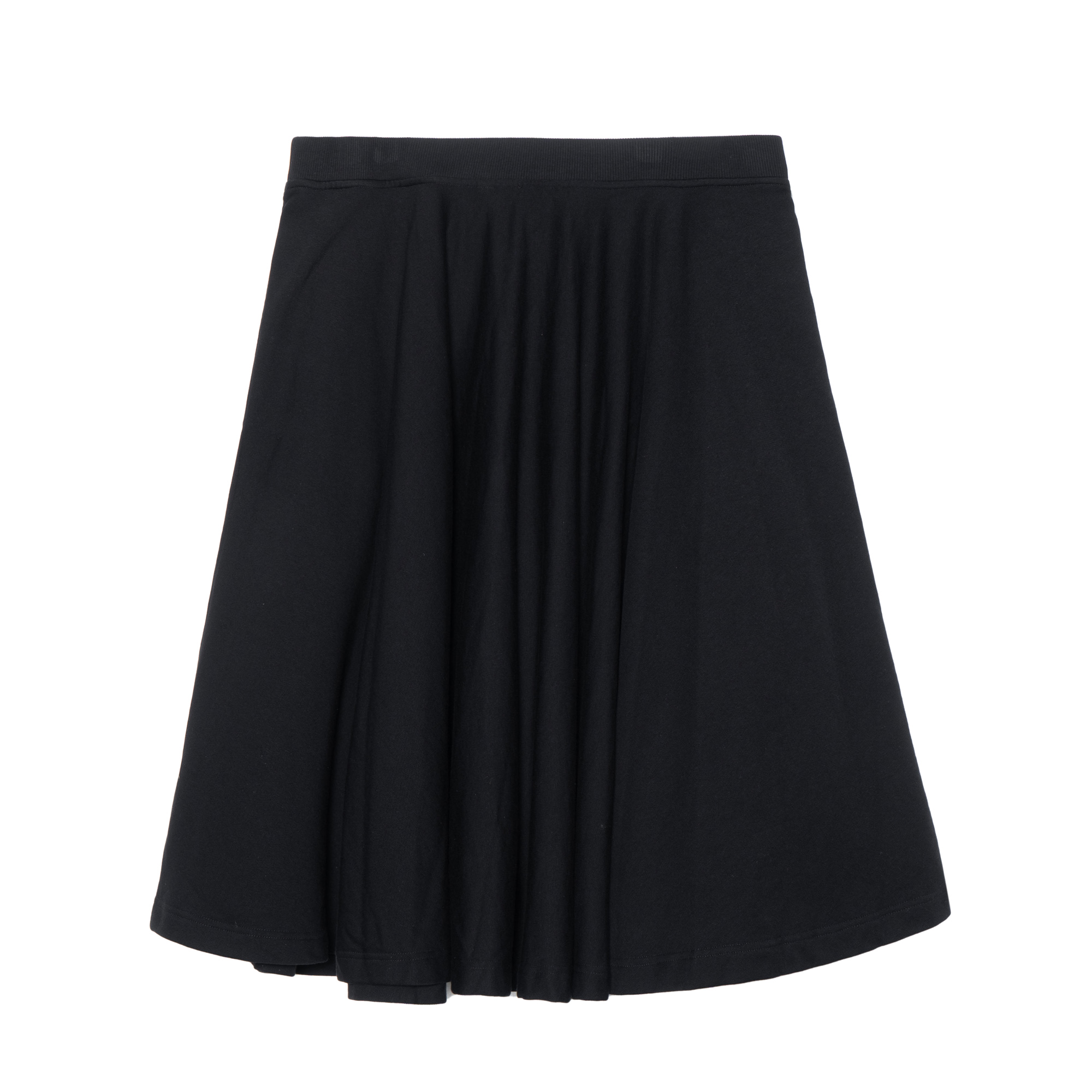 Lookbook (Women) Burberry SS22  Black Solid A-Line Pleated Casual Long Skirt. 80571731