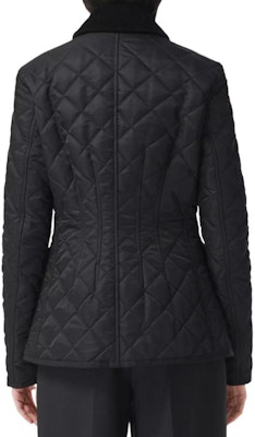 (Women) Burberry SS22 Black Solid Long-Sleeve Fitted Jacket Outerwear 80517241 Details for (Women) Burberry SS22 Black Solid Long-Sleeve Fitted Jacket Outerwear 80517241