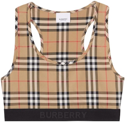 (W) バーバリー SS22 ブラウン チェック ロゴ プルオーバー ベスト. 80494771 Buy (W) バーバリー SS22 ブラウン チェック ロゴ プルオーバー ベスト. 80494771