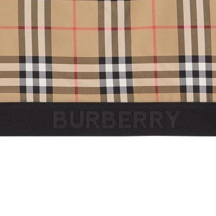Sizing (W) バーバリー SS22 ブラウン チェック ロゴ プルオーバー ベスト. 80494771
