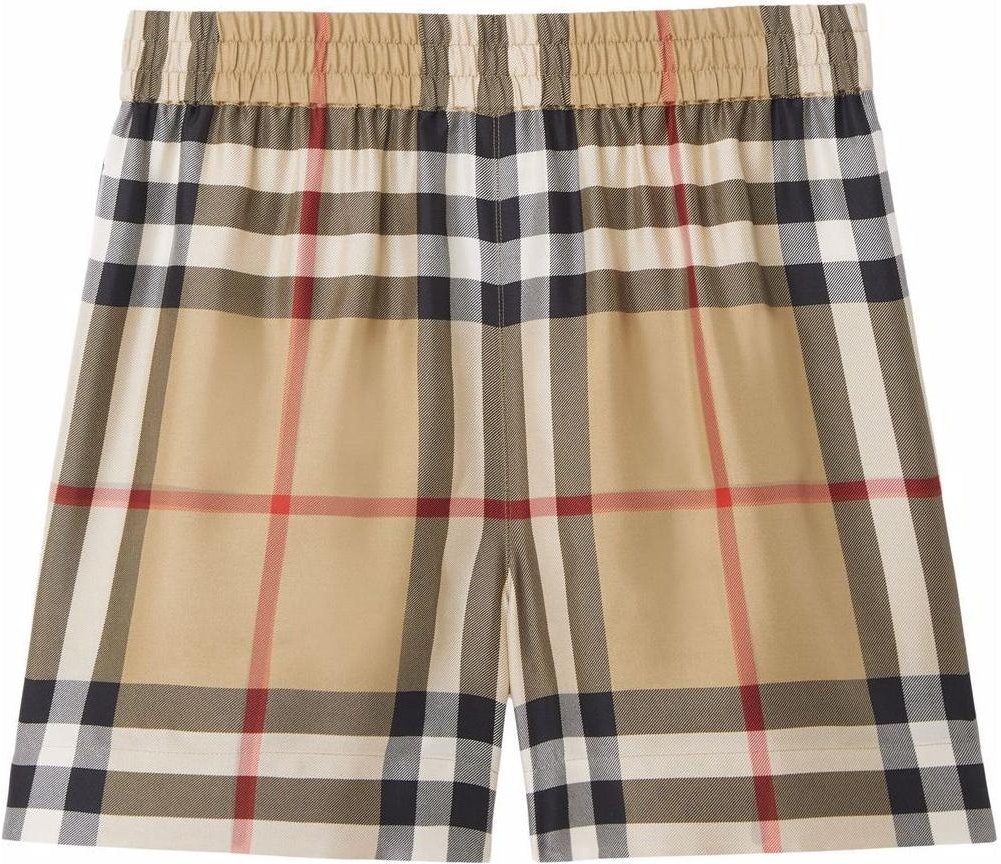 women-burberry-ss-22-brown-checkered-casual-straight-shorts-80527481