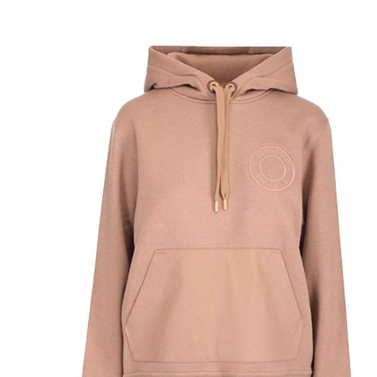 Sizing (Women) Burberry SS22  Brown Hoodie with Solid Logo Design. 80477381