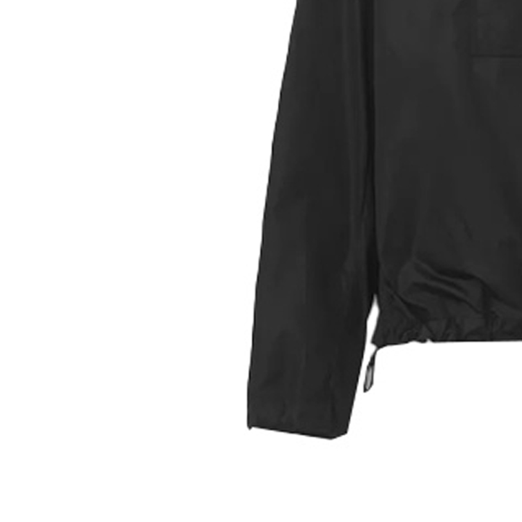 Purchase (W) バーバリー SS22 ロゴディテール フーディ プルオーバージャケット ブラック 80525331