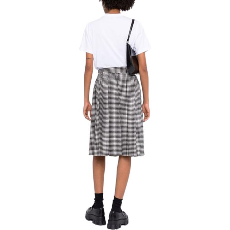 Purchase (W) 버버리 SS22 로고 프린트 코튼 티셔츠 화이트 80567241