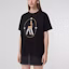 Shop (Women) Burberry SS22 Loose Fit Deer Print Cotton T-Shirt - Black 80494611