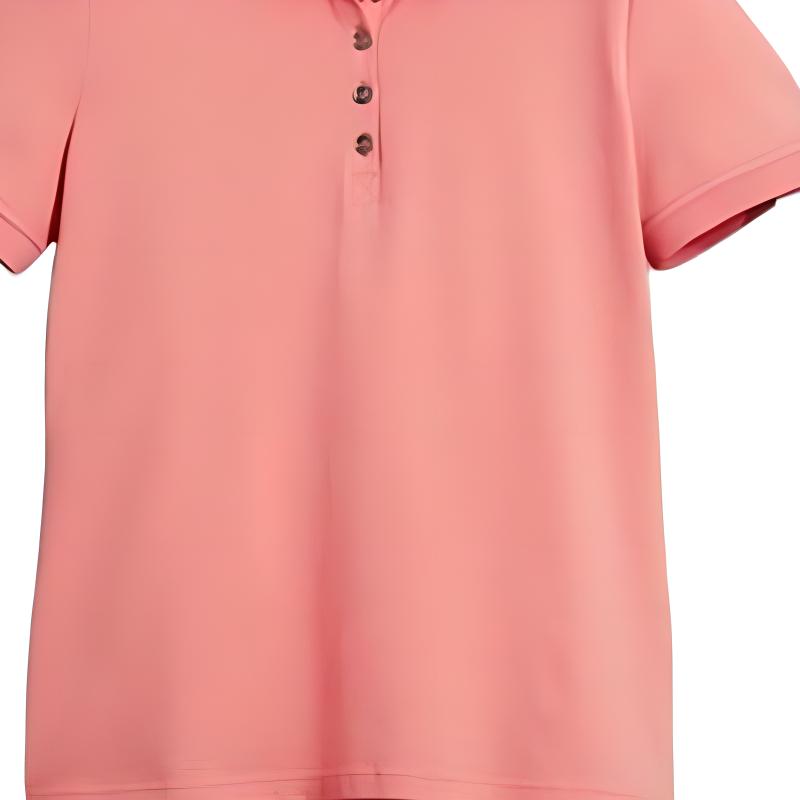(Women) Burberry SS22  Loose Fit Pink Polo Shirt. 80041301 圖 5