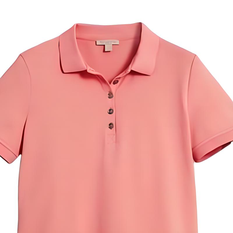 (Women) Burberry SS22  Loose Fit Pink Polo Shirt. 80041301 圖 6