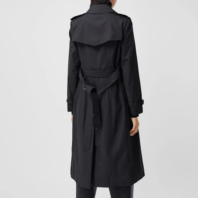 (W) 博柏利SS22午夜蓝长款风衣配腰带和翻领 80279991 Shop (W) 博柏利SS22午夜蓝长款风衣配腰带和翻领 80279991