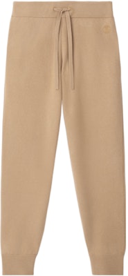 (W) Burberry SS22 Monogram Cashmere Cotton Joggers Beige Lelaki. 80571441 Order (W) Burberry SS22 Monogram Cashmere Cotton Joggers Beige Lelaki. 80571441