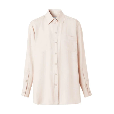 (Women) Burberry SS22 Shirt Light Brown 80547291