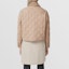 Purchase (W) Burberry SS22 Chaqueta Corta Acolchada Beige Abrigo Recto de Un Solo Botón 80565751