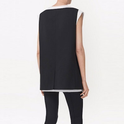 (Women) Burberry SS22 Sleeveless Cardigan Vest with Pockets Black 80545031 Shop (Women) Burberry SS22 Sleeveless Cardigan Vest with Pockets Black 80545031