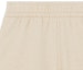 Details for (Women) Burberry SS22 Solid Color Shorts with Embroidered Logo in Soft Taupe. 80521181