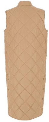 (W) バーバリー SS22 ソリッド ロング シングルブレスト ベスト ライトベージュ. 80489881 Lookbook (W) バーバリー SS22 ソリッド ロング シングルブレスト ベスト ライトベージュ. 80489881