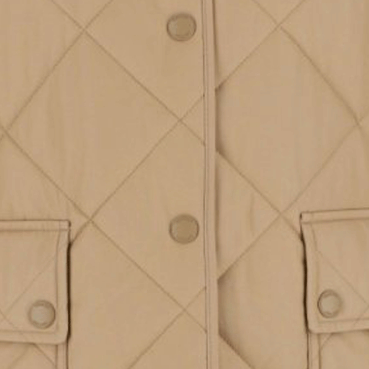 Shop (W) バーバリー SS22 ソリッド ロング シングルブレスト ベスト ライトベージュ. 80489881