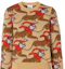 Details for (Women) Burberry SS22 Tiger Print Wool Pullover Sweater Honey Beige. 80514681