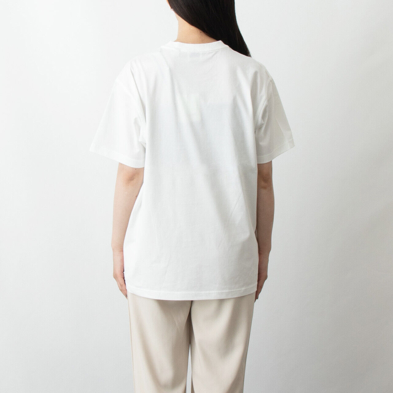 (Women) Burberry SS22  White Loose Fit Check Pocket Cotton T-Shirt. 80559041 圖 6