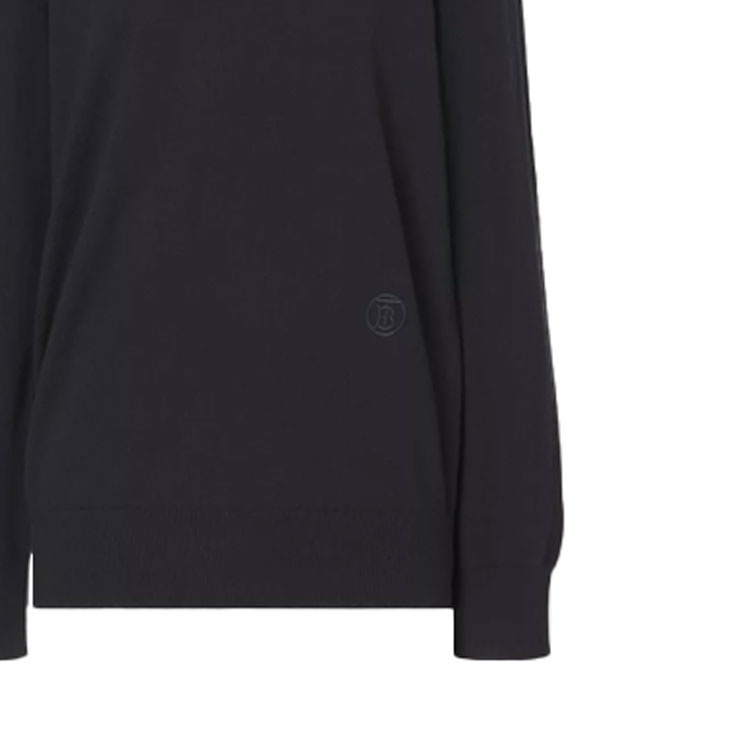 (Women) Burberry SS22 Black Striped Cashmere Crewneck Sweater. 80484281 圖 6