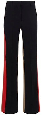 (W) Celana Panjang Lurus Patchwork Wol Hitam Burberry SS22. 80486491 Order (W) Celana Panjang Lurus Patchwork Wol Hitam Burberry SS22. 80486491