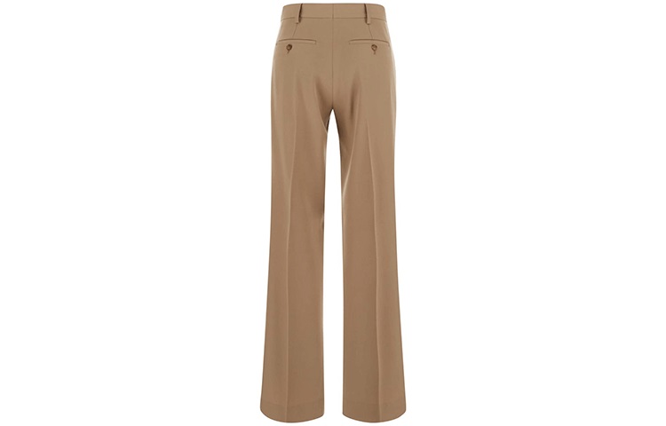 Lookbook (W) Celana Panjang Lurus Patchwork Wol Hitam Burberry SS22. 80486491