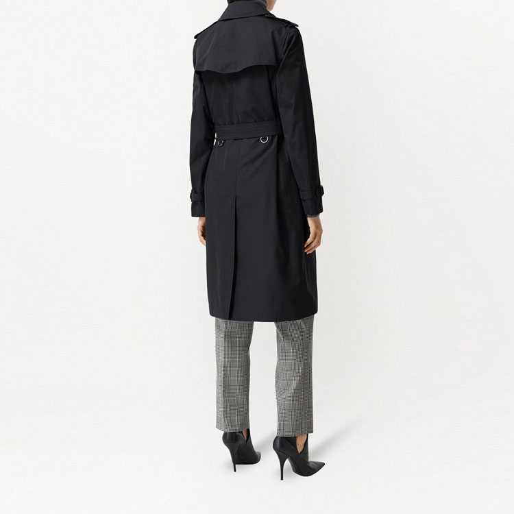 (Women) Burberry SS22 Casual Button-Up Trench Coat Blue 80452901 圖 5