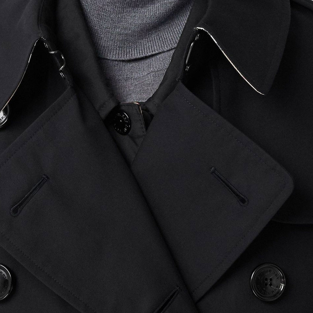 (Women) Burberry SS22 Casual Button-Up Trench Coat Blue 80452901 圖 7