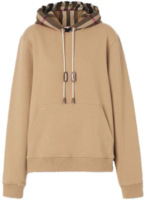 (W) 버버리 SS22 체크 코튼 루즈핏 후디 카멜 80577281 Order (W) 버버리 SS22 체크 코튼 루즈핏 후디 카멜 80577281