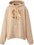 Order (Women) Burberry SS22 Deer Print Cotton Hoodie Loose Fit Beige Brown. 80560521