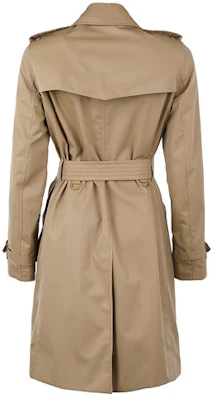 (Women) Burberry SS22 Double-Breasted Mid-Length Trench Coat Khaki 80457741 Shop (Women) Burberry SS22 Double-Breasted Mid-Length Trench Coat Khaki 80457741