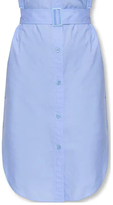 (W) Burberry SS22 Dress Wanita Tanpa Lengan Biru Muda. 80525471 Details for (W) Burberry SS22 Dress Wanita Tanpa Lengan Biru Muda. 80525471