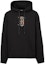Buy (Women) Burberry SS22 Oversized Monogram Hoodie Black Long-Sleeve Pullover 80573131