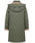 Lookbook (Women) Burberry SS22 Quilted Detachable Hood Cotton Jacket Olive Green 80571701