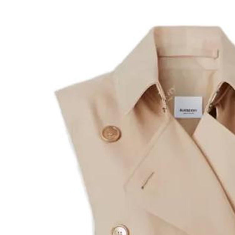 Lookbook (Women) Burberry SS22 Sleeveless Belted Trench Coat Women’s Brown 80545751