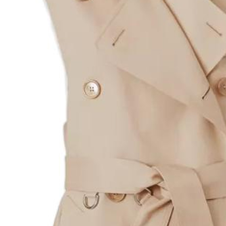 Purchase (Women) Burberry SS22 Sleeveless Belted Trench Coat Women’s Brown 80545751