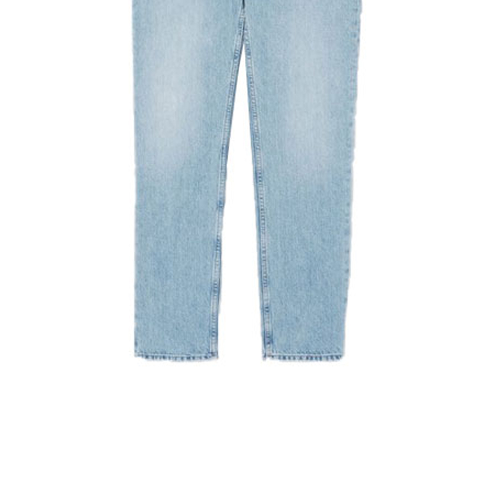 (Women) Burberry SS22 Straight Fit Solid Color Pocket Design Jeans Blue Women. 80501301 圖 7